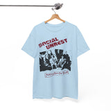 Social Unrest Band t shirt Unisex Heavy Cotton Tee