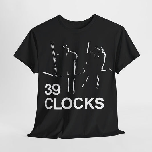 39 Clocks  band  t shirt  Unisex Heavy Cotton Tee