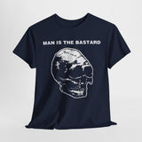 Man is the Bastard band   Unisex Heavy Cotton Tee