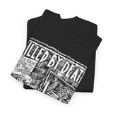 Killed By Death t shirt   punk hardcore   Unisex Heavy Cotton Tee