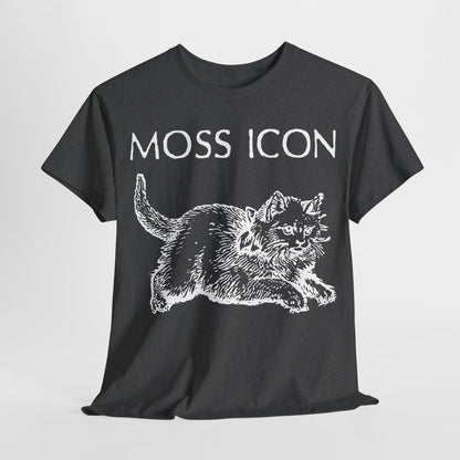 Moss Icon band  t shirt    Unisex Heavy Cotton Tee