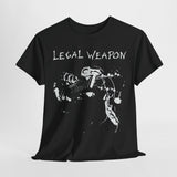 Legal Weapon band  t shirt  Unisex Heavy Cotton Tee