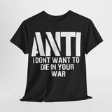 Anti band t shirt   Unisex Heavy Cotton Tee