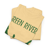 Green River  t shirt of Unisex Heavy Cotton