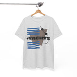 the Yachts   band   t shirt      Unisex Heavy Cotton Tee