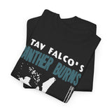 Tav  Falcos Panther Burns band t shirt       Unisex Heavy Cotton Tee