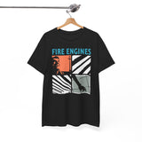 Fire Engines band t shirt  Unisex Heavy Cotton Tee