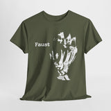 Faust   band t shirt  Unisex Heavy Cotton Tee