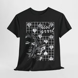 Copy of Riot Girrrl cat shirt  Unisex Heavy Cotton Tee