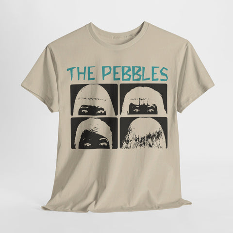 the Pebbles  band  t shirt  Unisex Heavy Cotton Tee