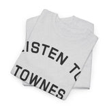 Listen to Townes Van Zandt band  t shirt   punk Unisex Heavy Cotton Tee