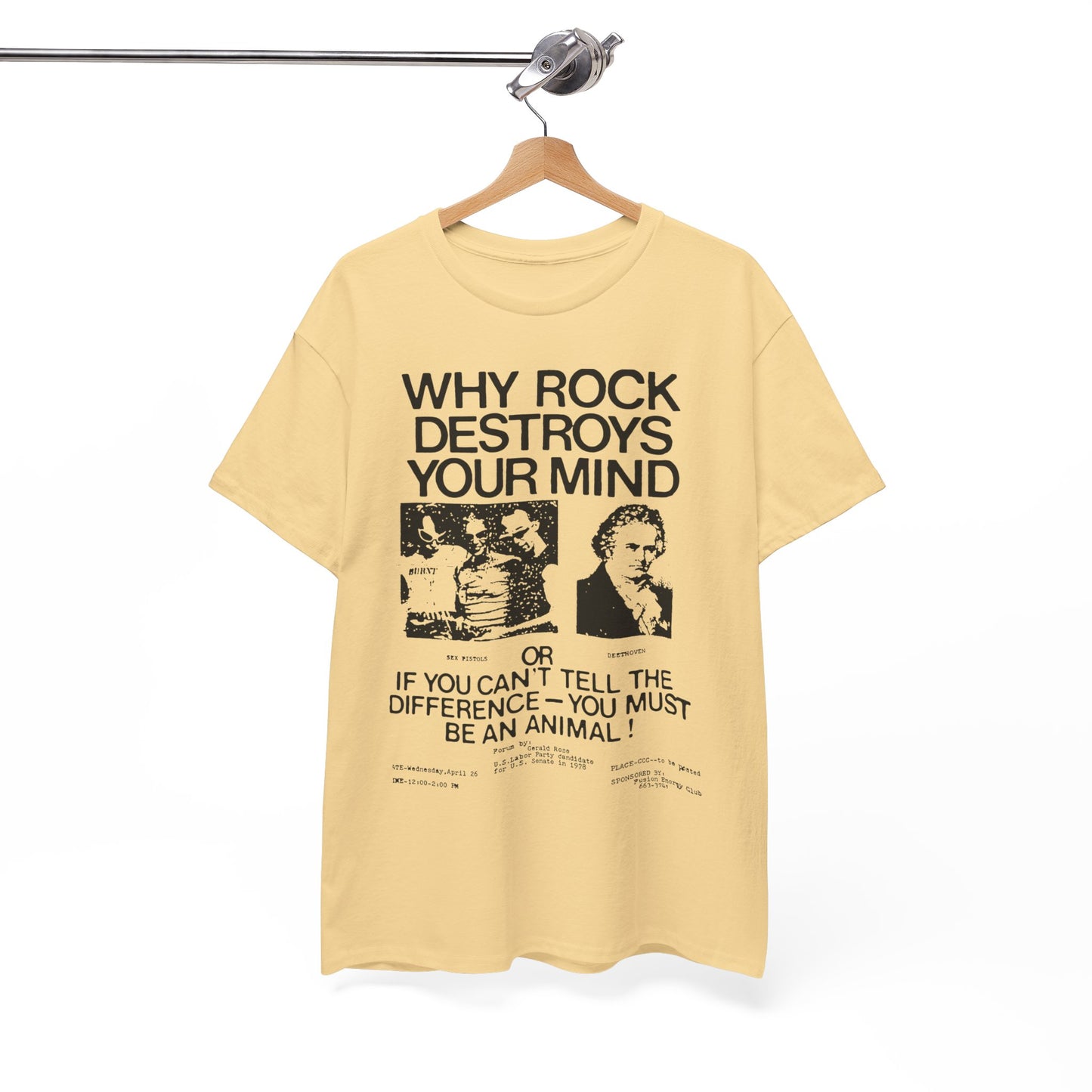 Why rock Destroys your Mind band t shirt of Unisex Heavy Cotton