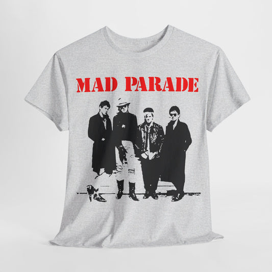 Mad Parade band  t shirt  Unisex Heavy Cotton Tee