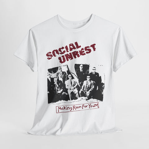 Social Unrest Band t shirt Unisex Heavy Cotton Tee
