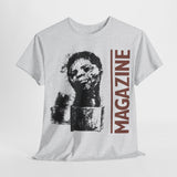 Magazine band t shirt Unisex Heavy Cotton Tee