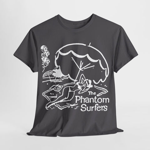 the Phantom Surfers   band  t shirt  Unisex Heavy Cotton Tee