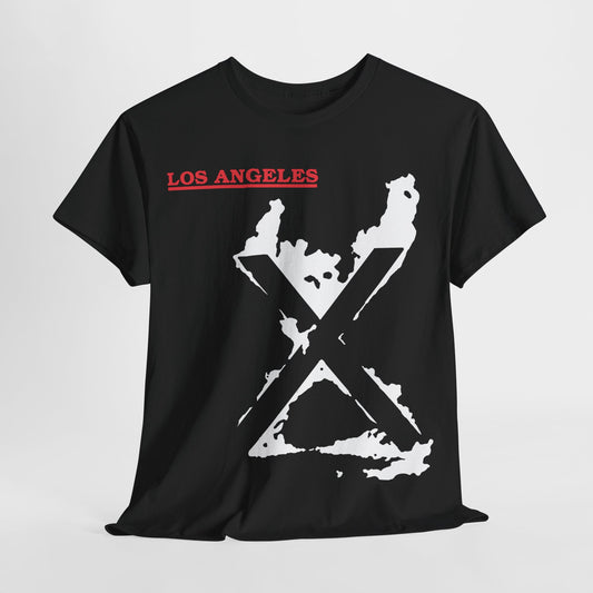 X the band shirt las Angeles t shirt flesh eater punk hardcore   Unisex Heavy Cotton Tee