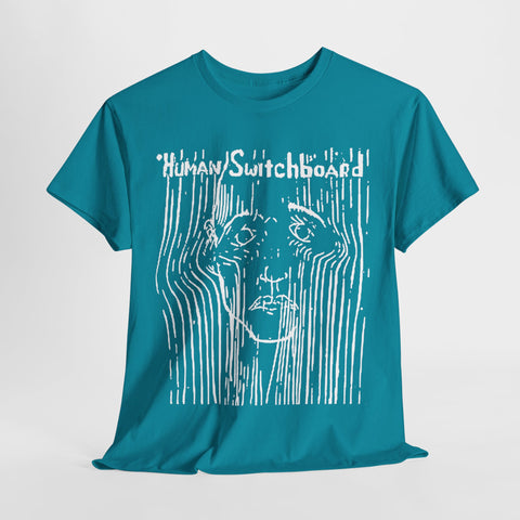 Human Switchboard  band   t shirt   Unisex Heavy Cotton Tee