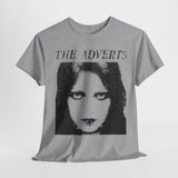 the Adverts  band  t shirt   punk  Unisex Heavy Cotton Tee