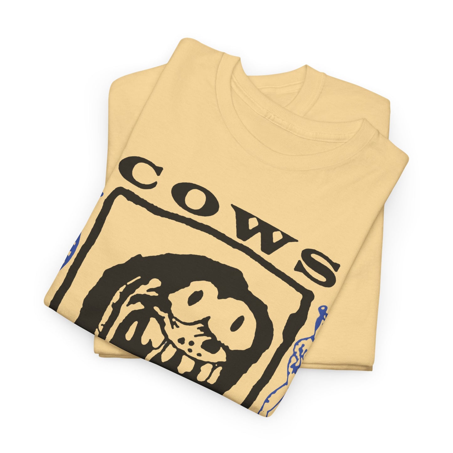 the Cows band  t shirt    Unisex Heavy Cotton Tee