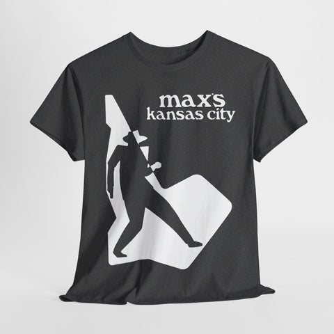 Max's Kansas City club t shirt     Unisex Heavy Cotton Tee