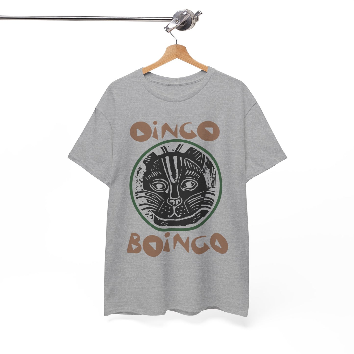 Oingo boingo band   t shirt   new wave punk  Unisex Heavy Cotton Tee