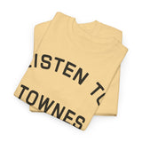 Listen to Townes Van Zandt band  t shirt   punk Unisex Heavy Cotton Tee