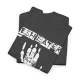 the Flesheaters band shirt t shirt flesh eater punk hardcore   Unisex Heavy Cotton Tee