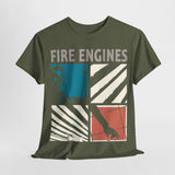 the Fire Engines band t shirt       Unisex Heavy Cotton Tee