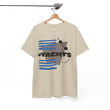 the Yachts   band   t shirt      Unisex Heavy Cotton Tee