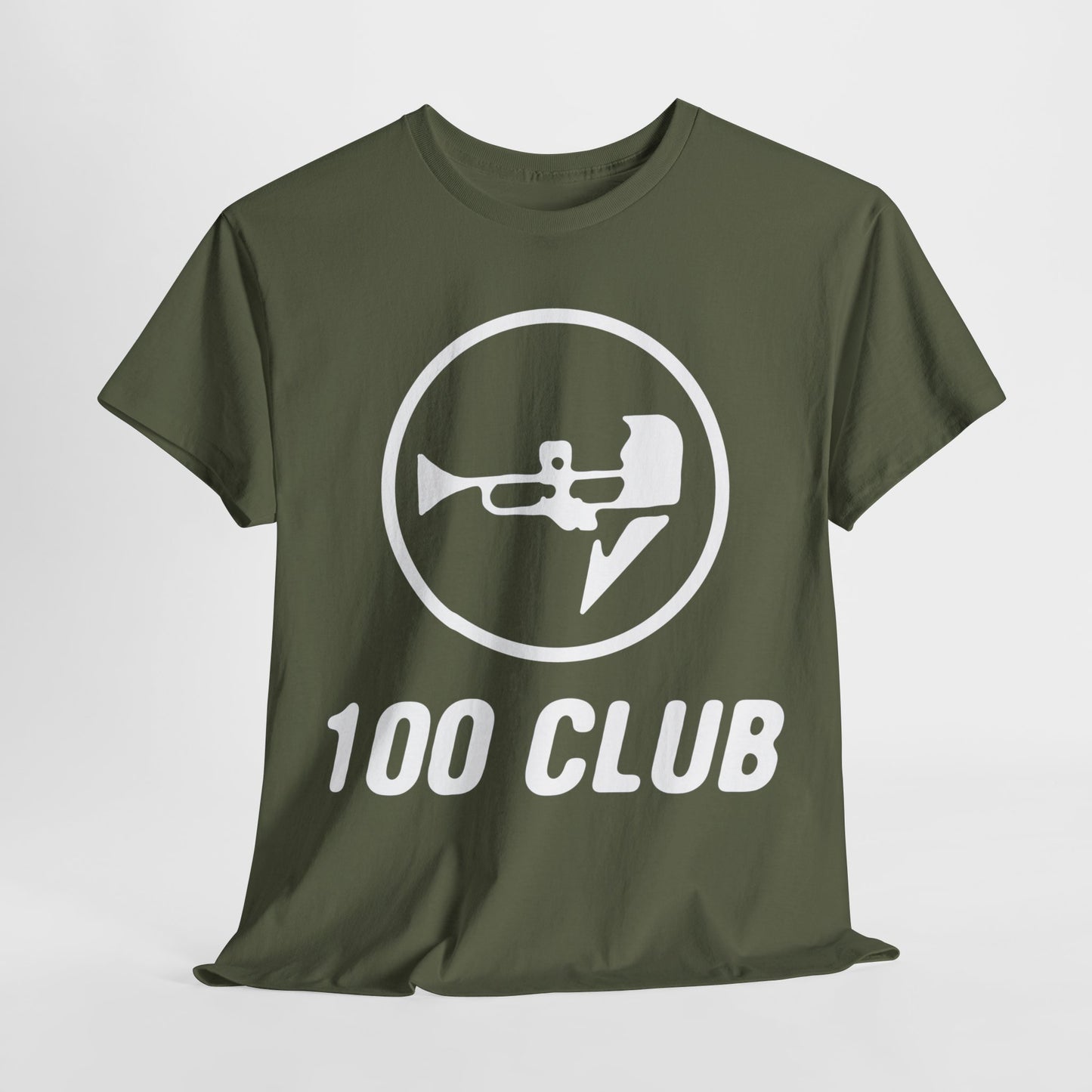 the 100 club t shirt Unisex Heavy Cotton Tee