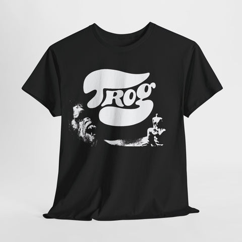 Trog cult  film t shirt of Unisex Heavy Cotton Tee