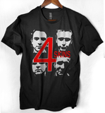the Four Skins  band  t shirt  4 skins  Unisex Heavy Cotton Tee