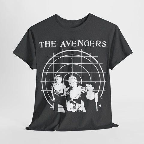 the Avengers   band  t shirt   Unisex Heavy Cotton Tee