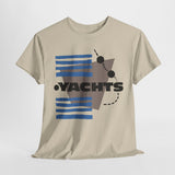 the Yachts   band   t shirt      Unisex Heavy Cotton Tee