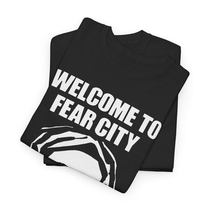 Welcome to Fear City t shirt Unisex Heavy Cotton Tee