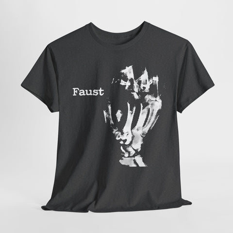 Faust  band t shirt  Canadian punk Unisex Heavy Cotton Tee