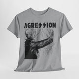 Agression  punk hardcore t shirt of Unisex Heavy Cotton