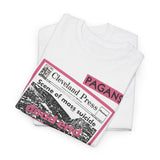 the Pagans band Cleveland punk hardcore t shirt of Unisex Heavy Cotton