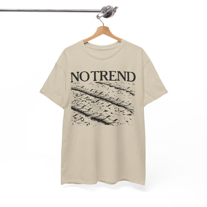 No Trend  band   t shirt  Unisex Heavy Cotton Tee