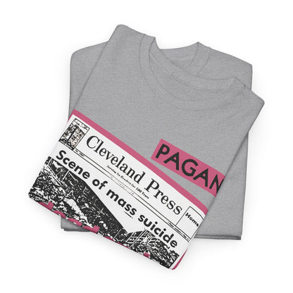 the Pagans band Cleveland punk hardcore t shirt of Unisex Heavy Cotton