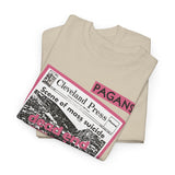 the Pagans band Cleveland punk hardcore t shirt of Unisex Heavy Cotton