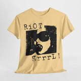 Riot Grrrl    t shirt Unisex Heavy Cotton Tee