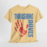 Thrashing Doves  band  t shirt     Unisex Heavy Cotton Tee