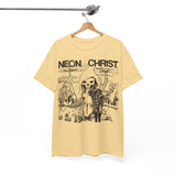 Neon Christ  band t shirt of Unisex Heavy Cotton