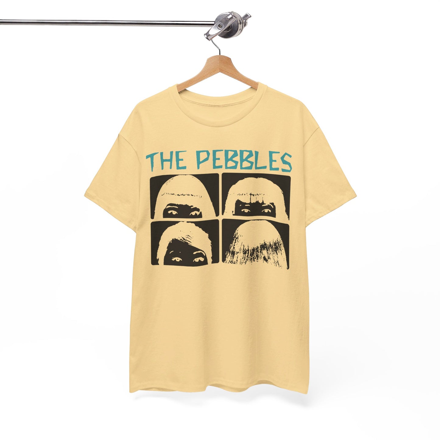 the Pebbles  band  t shirt  Unisex Heavy Cotton Tee