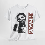 Magazine band t shirt Unisex Heavy Cotton Tee