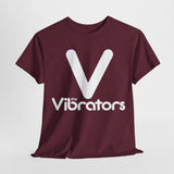 the Vibrators band  t shirt  Unisex Heavy Cotton Tee