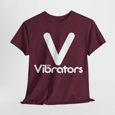 the Vibrators band  t shirt  Unisex Heavy Cotton Tee