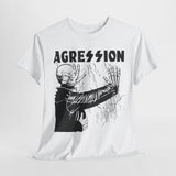 Agression  punk hardcore t shirt of Unisex Heavy Cotton